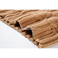 Cardigan tricoté zippé à torsades pour femmes